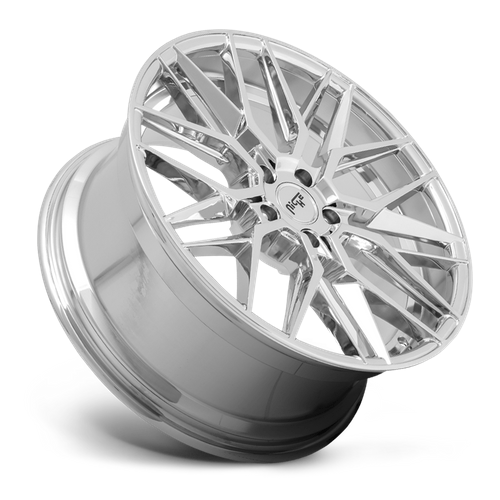 Niche 1PC M249 GAMMA 18x8 Chrome 5x114.3 40mm