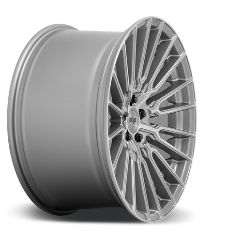 Niche 1PC M251 PREMIO 20x10.5 Platinum Brushed 5x114.3 40mm