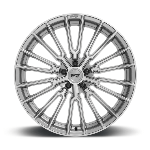 Niche 1PC M251 PREMIO 20x10.5 Platinum Brushed 5x114.3 40mm
