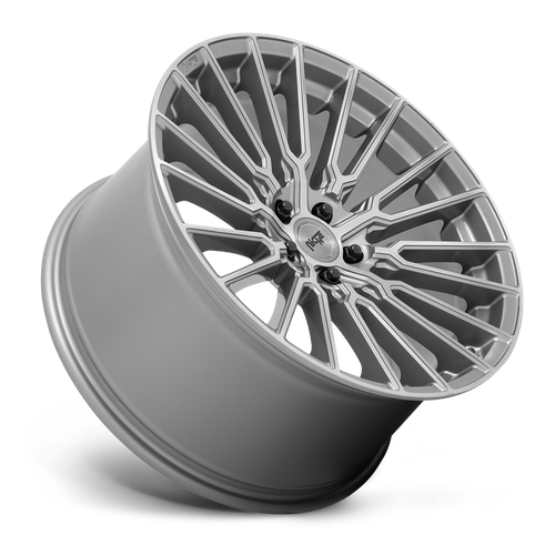 Niche 1PC M251 PREMIO 20x10.5 Platinum Brushed 5x114.3 40mm
