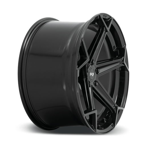 Niche 1PC N258 ARROW 20x10.5 Gloss Black 5x114.3 30mm