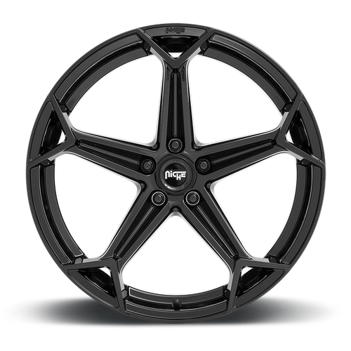 Niche 1PC N258 ARROW 20x10.5 Gloss Black 5x114.3 40mm
