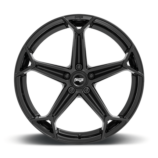 Niche 1PC N258 ARROW 20x9 Gloss Black 5x114.3 25mm