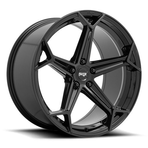 Niche 1PC N258 ARROW 20x10.5 Gloss Black 5x114.3 40mm
