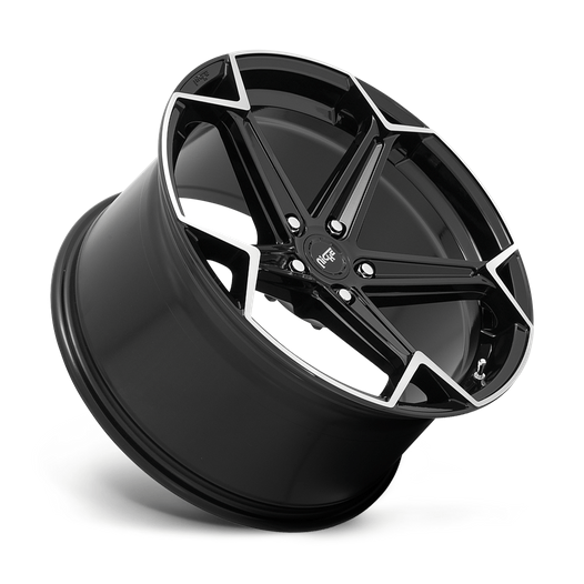 Niche 1PC N259 ARROW 20x10.5 Gloss Black Brushed 5x114.3 40mm