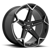 Niche 1PC N259 ARROW 20x10.5 Gloss Black Brushed 5x114.3 40mm