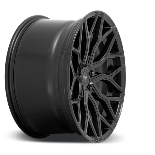Niche 1PC M261 MAZZANTI 20x9 Matte Black 5x114.3 35mm