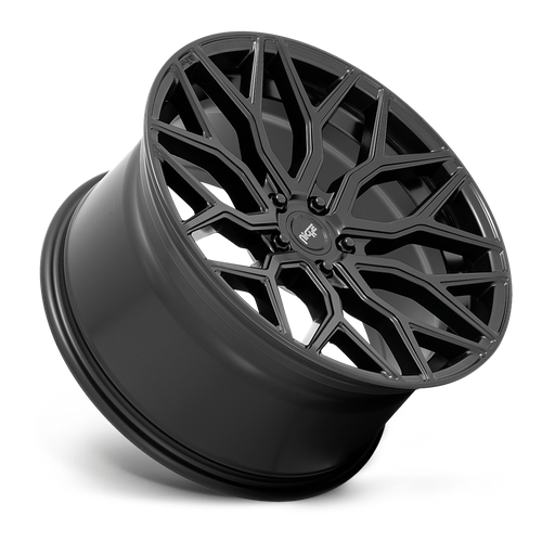 Niche 1PC M261 MAZZANTI 20x10.5 Matte Black 5x114.3 40mm