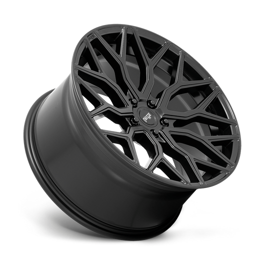Niche 1PC M261 MAZZANTI 20x10.5 Matte Black 5x114.3 40mm