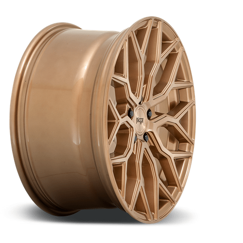 Niche 1PC M263 MAZZANTI 19x9.5 Bronze Brushed 5x114.3 35mm