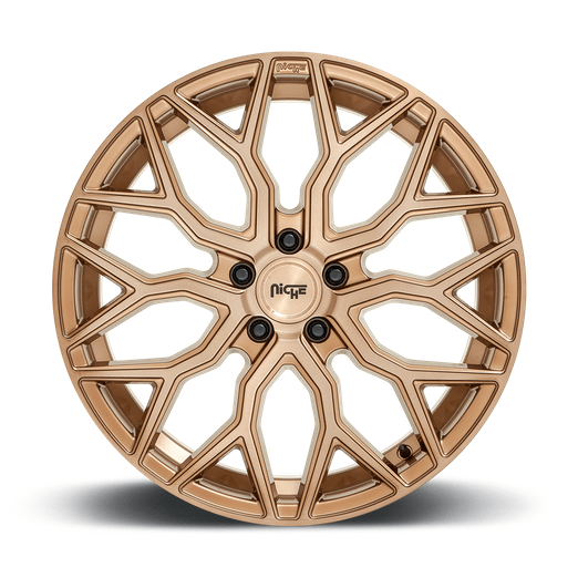 Niche 1PC M263 MAZZANTI 19x8.5 Bronze Brushed 5x114.3 35mm
