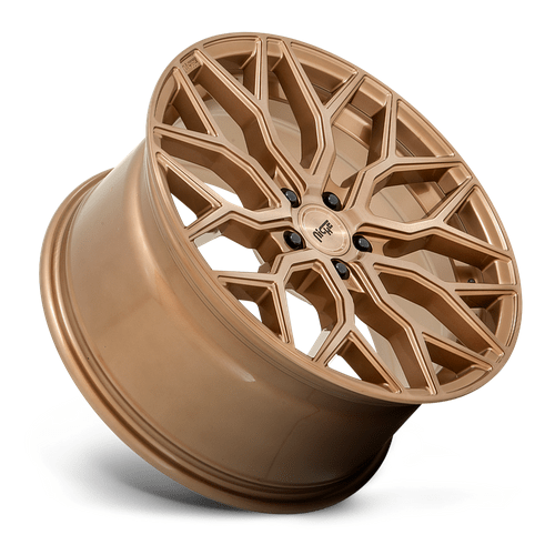 Niche 1PC M263 MAZZANTI 20x10.5 Bronze Brushed 5x114.3 40mm