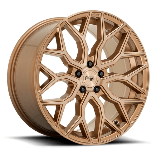 Niche 1PC M263 MAZZANTI 19x9.5 Bronze Brushed 5x114.3 35mm