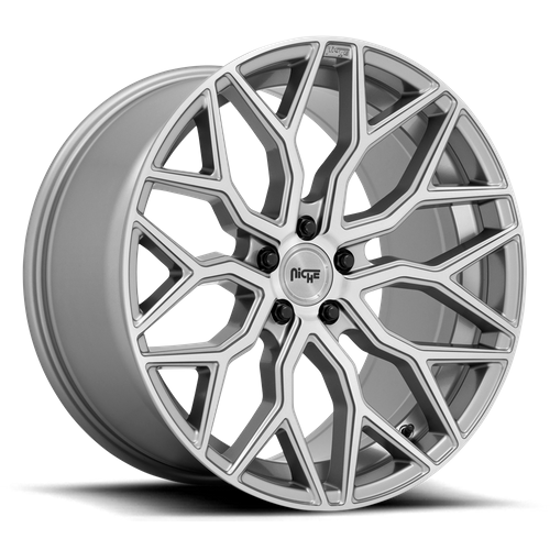 Niche 1PC M265 MAZZANTI 20x10.5 Anthracite Brushed 5x114.3 40mm