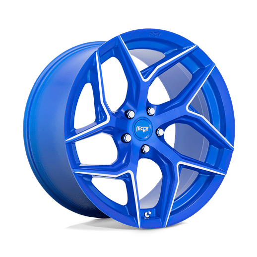 Niche 1PC M268 TORSION 20x9 Anodized Blue Milled 5x114.3 35mm