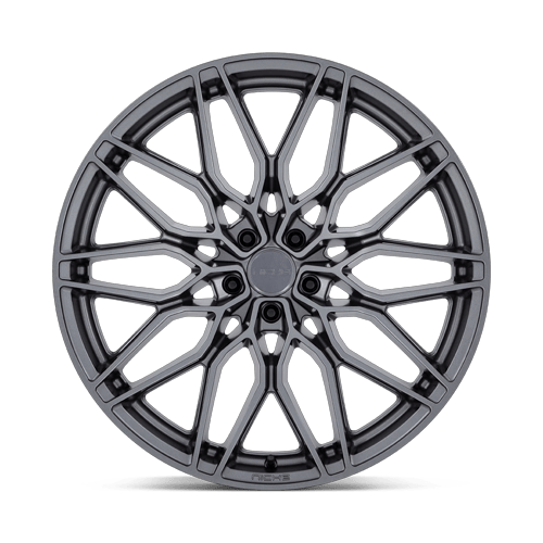 Niche 1PC NC277 CALABRIA 5 20x10.5 Matte Gunmetal 5x114.3 40mm