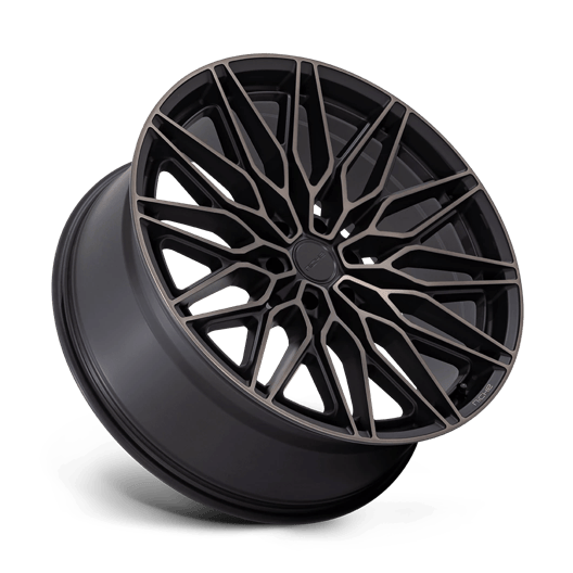 Niche 1PC NC278 CALABRIA 6 22x9.5 Matte Black Machined Dark Tint 6x135 30mm