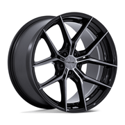 Niche 1PC NC279 PRODIGY 5 19x9.5 Gloss Black Dark Tinted Clear 5x114.3 25mm