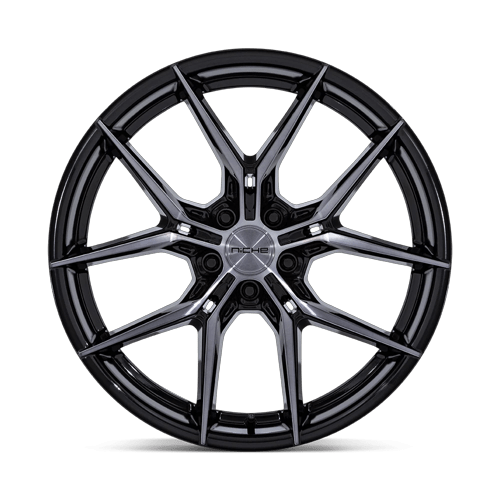 Niche 1PC NC279 PRODIGY 5 19x9.5 Gloss Black Dark Tinted Clear 5x114.3 40mm