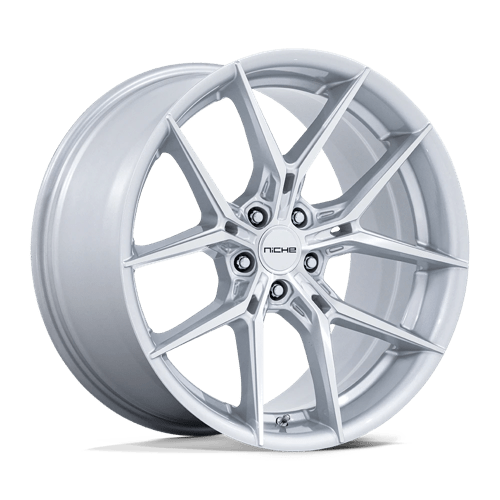 Niche 1PC NC279 PRODIGY 5 18x8.5 Silver W/ Machined Face 5x114.3 35mm