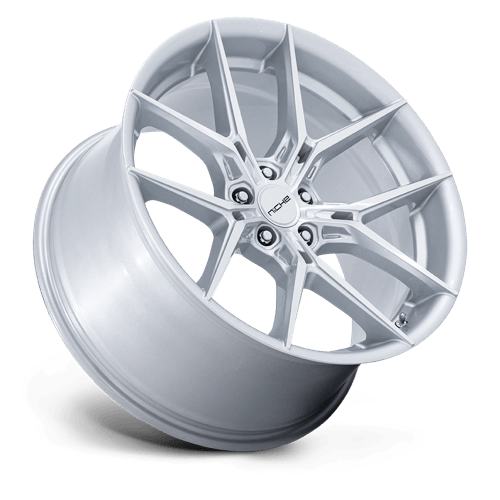 Niche 1PC NC279 PRODIGY 5 19x9.5 Silver W/ Machined Face 5x114.3 40mm