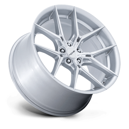 Niche 1PC NC279 PRODIGY 5 19x9.5 Silver W/ Machined Face 5x114.3 25mm