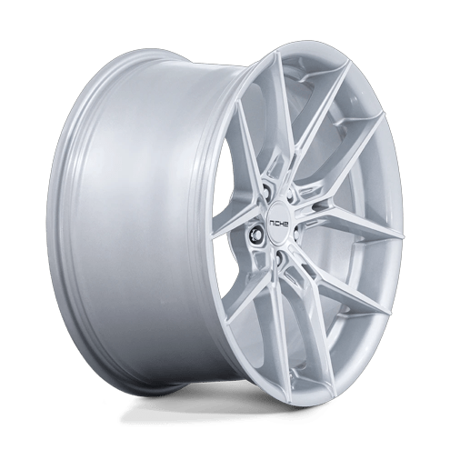Niche 1PC NC279 PRODIGY 5 20x10.5 Silver W/ Machined Face 5x114.3 40mm