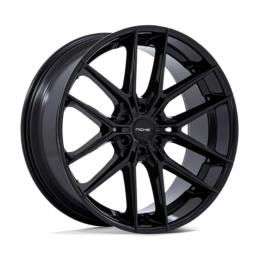 Niche 1PC NC280 PRODIGY 6 22x9.5 Gloss Black 6x135 25mm