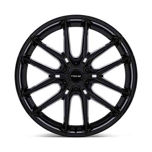 Niche 1PC NC280 PRODIGY 6 22x9.5 Gloss Black 6x135 25mm