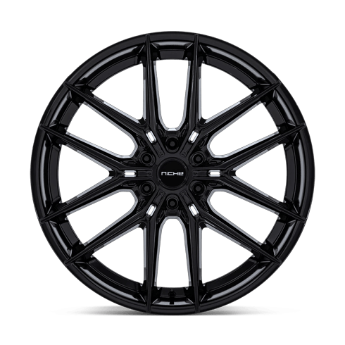 Niche 1PC NC280 PRODIGY 6 22x9.5 Gloss Black 6x135 25mm