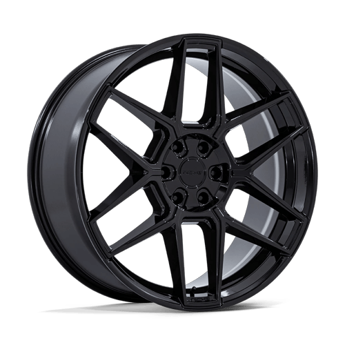 Niche 1PC NC281 RISE 20x9 Gloss Black 5x114.3 35mm