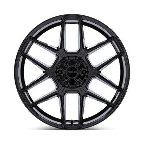 Niche 1PC NC281 RISE 20x10.5 Gloss Black 5x114.3 38mm