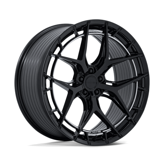 Niche 1PC NC286 RIVIERA 20x11 Gloss Black 5x114.3 50mm