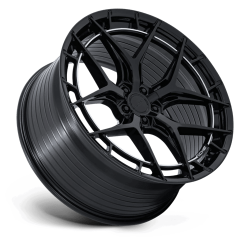 Niche 1PC NC286 RIVIERA 20x11 Gloss Black 5x114.3 50mm