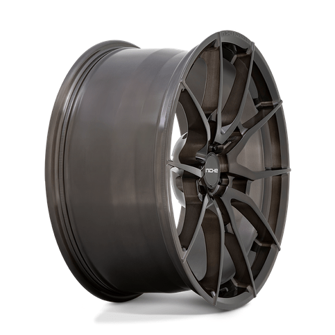 Niche 1PC T111 KANAN 20x11 Brushed Candy Smoke 5x114.3 50mm