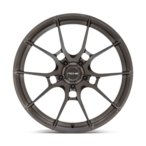 Niche 1PC T111 KANAN 20x11 Brushed Candy Smoke 5x114.3 50mm
