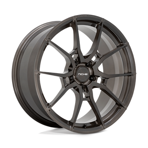 Niche 1PC T111 KANAN 20x11 Brushed Candy Smoke 5x114.3 50mm