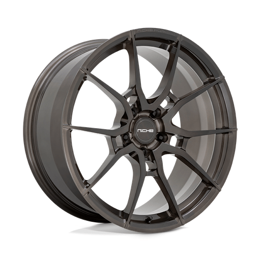 Niche 1PC T111 KANAN 20x11 Brushed Candy Smoke 5x114.3 50mm