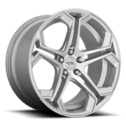 Foose 1PC F170 IMPALA 20x10.5 Gloss Silver Machined 5x114.3 40mm