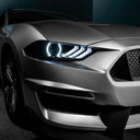 Oracle Lighting 18-23 Ford Mustang Dynamic ColorSHIFT LED Headlights - Black Series