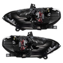 Oracle Lighting 18-23 Ford Mustang Dynamic ColorSHIFT LED Headlights - Black Series