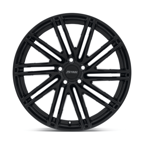 Petrol P1C 19x8 Gloss Black 5x114.3 40mm