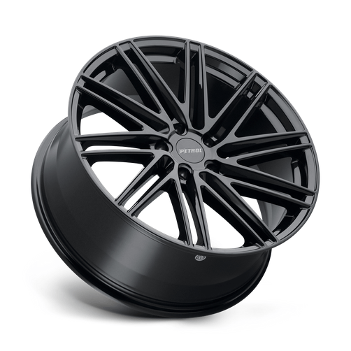 Petrol P1C 19x8 Gloss Black 5x114.3 40mm