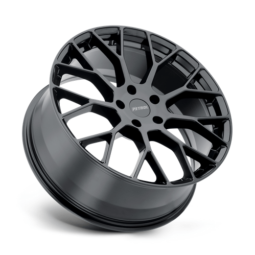 Petrol P2B 17x8 Gloss Black 5x114.3 40mm
