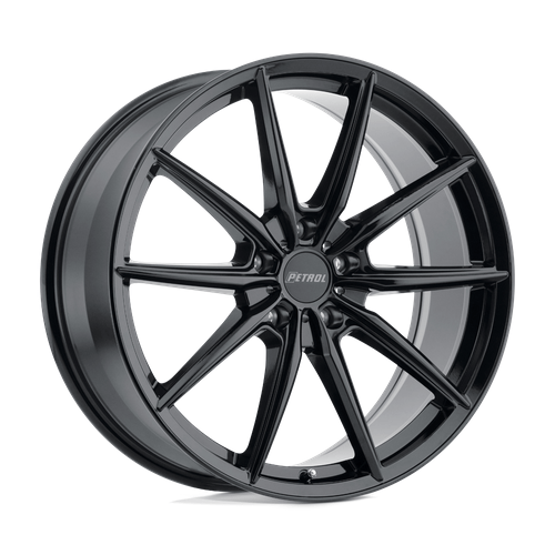 Petrol P4B 18x8 Gloss Black 5x114.3 40mm