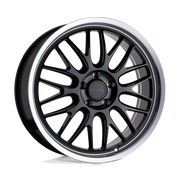 Petrol P4C 20x8.5 Gloss Black W/ Mach Cut Lip 5x114.3 40mm