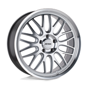 Petrol P4C 20x8.5 Silver W/ Machined Face & Lip 5x114.3 40mm