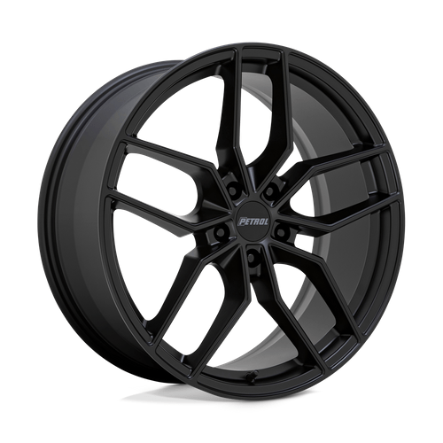 Petrol P5C 19x8 Matte Black 5x114.3 40mm