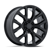 Performance Replicas PR230 22x9.5 Gloss Black 6x135 44mm