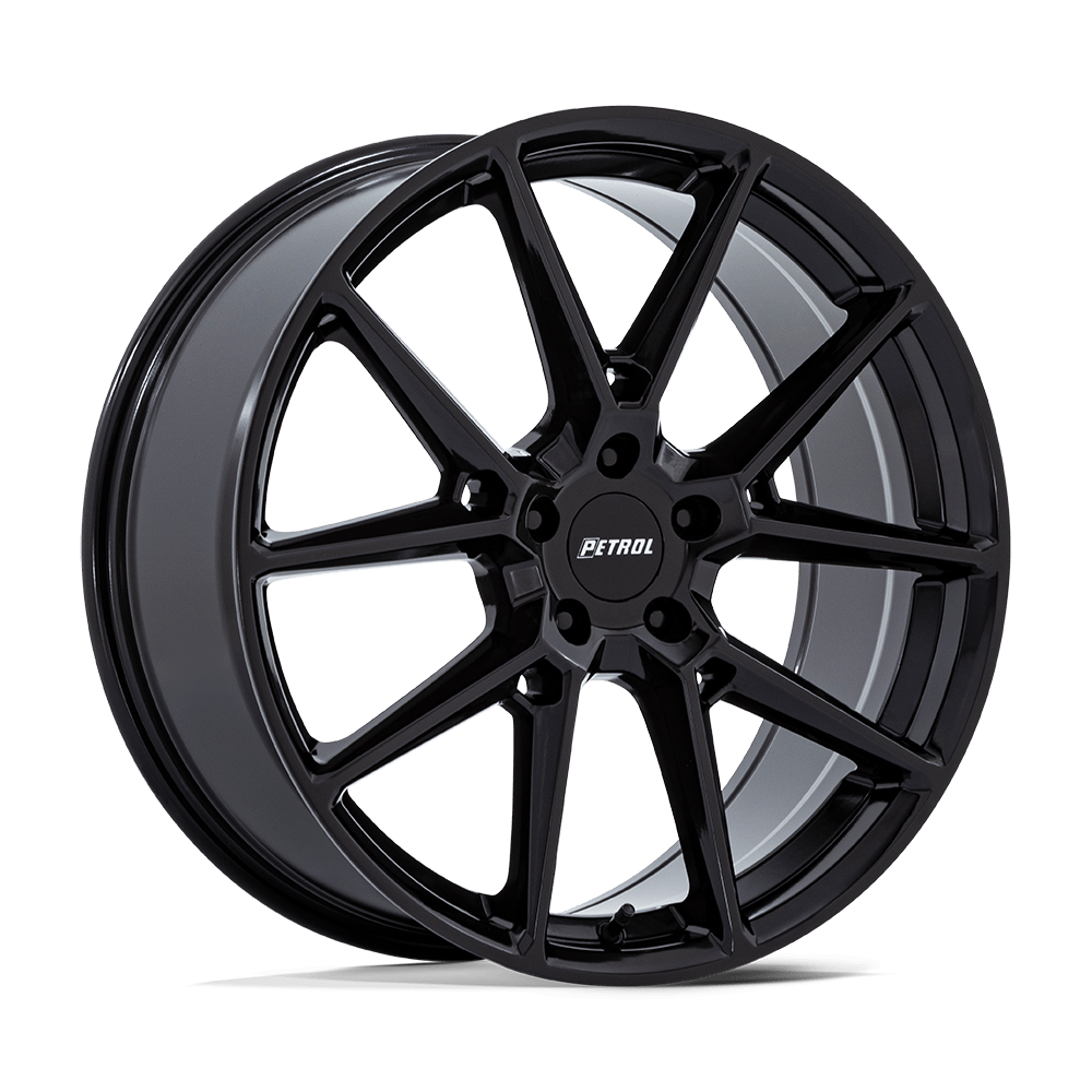 Petrol PE002 P1E 18x8 Gloss Black 5x114.3 40mm